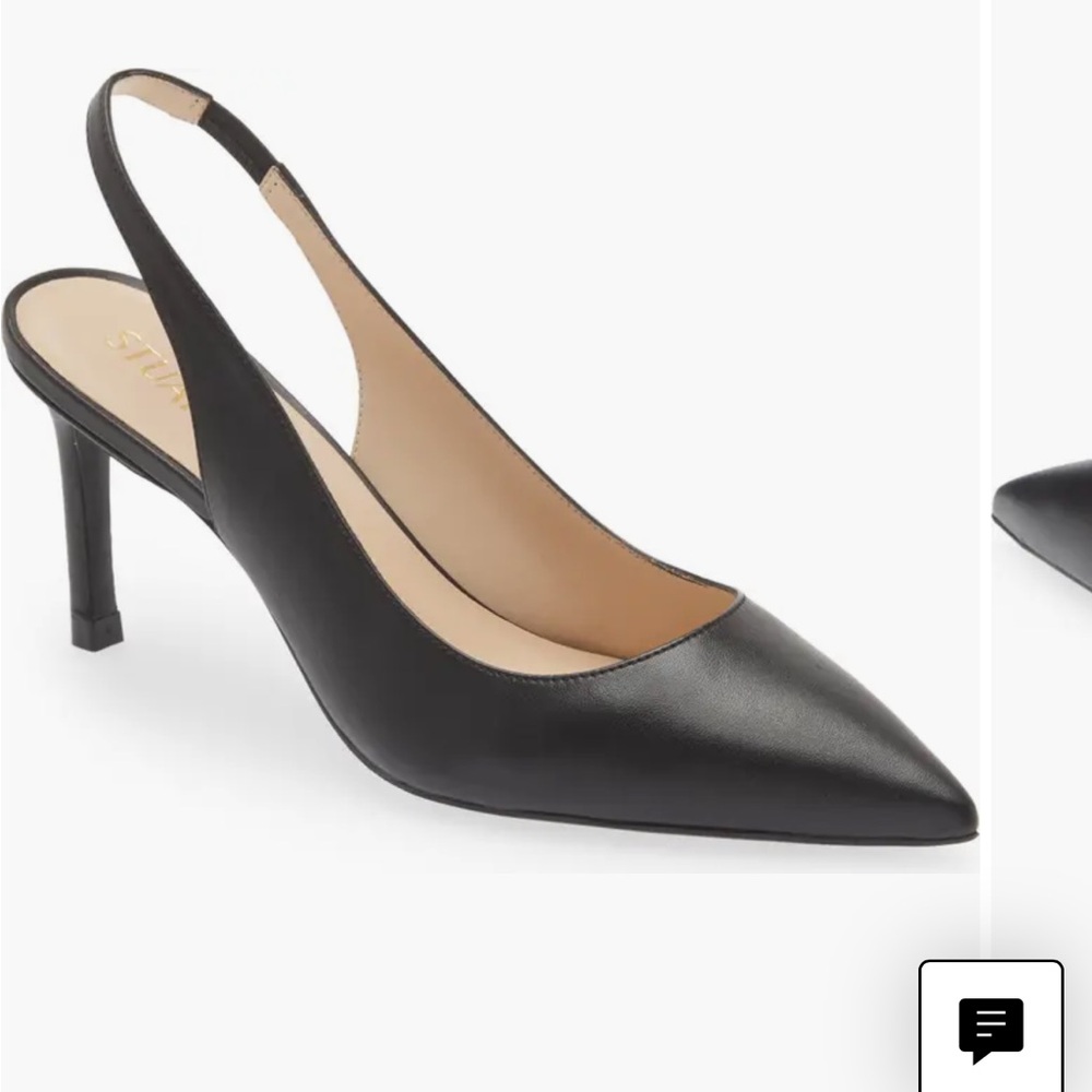 Stuart Weitzman Linsi sling pump black